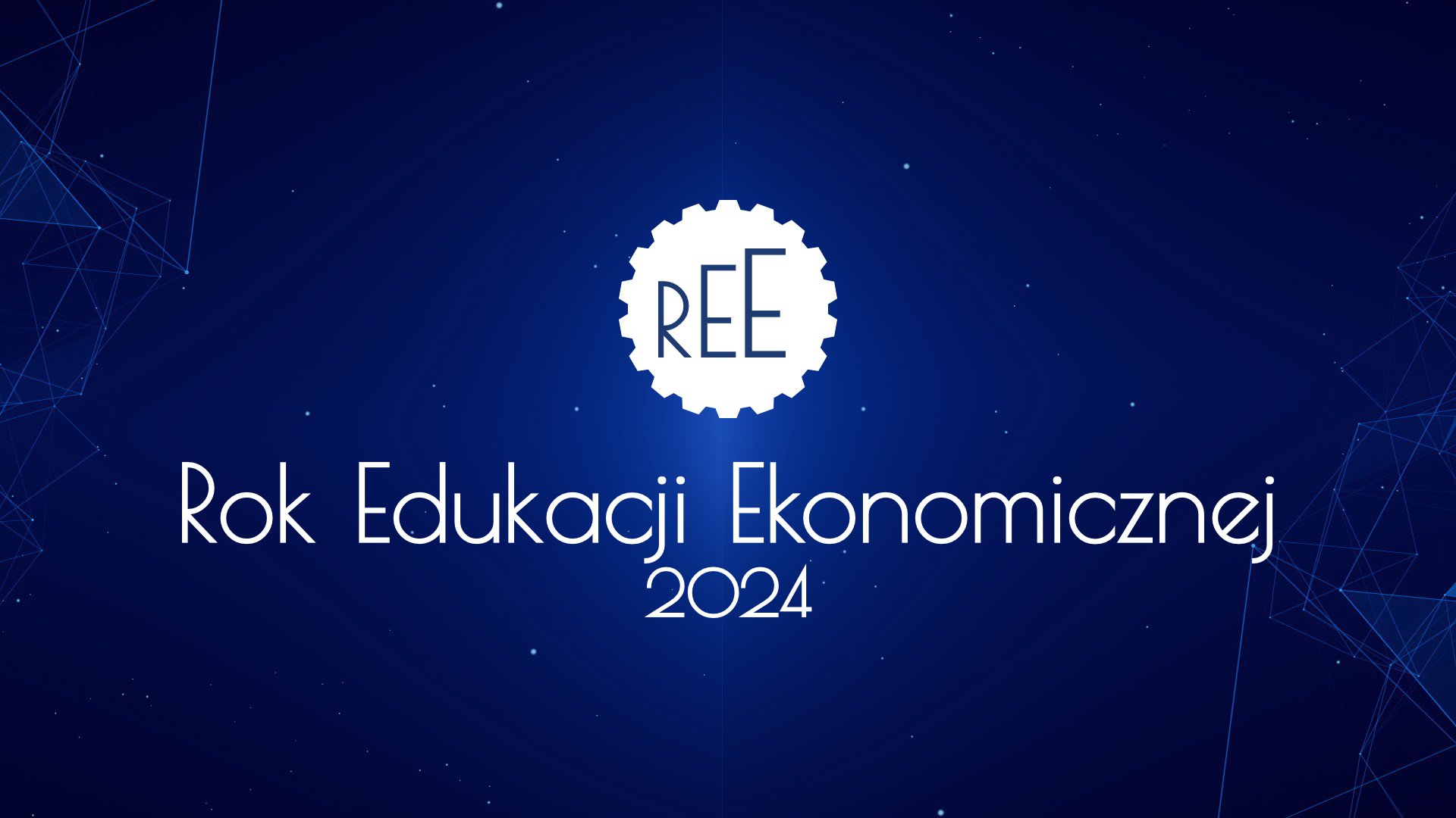 REE 2024 - Motyw graficzny z logo